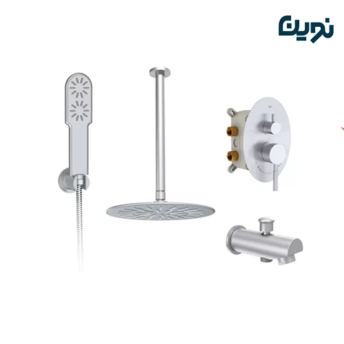 ست حمام توکار شودر مدل روگن