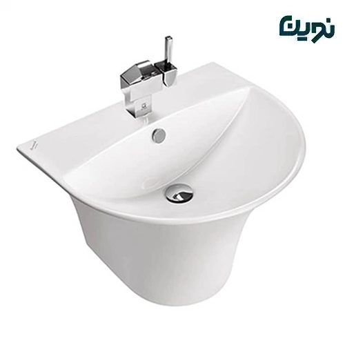 روشویی وال هنگ چینی کرد مدل کانسپت