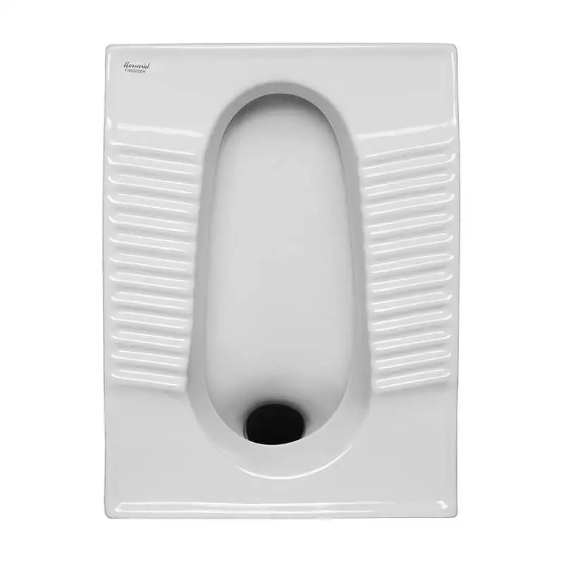 morvarid-mondial-firozeh-toilet توالت زمینی مروارید مدل فیروزه سفید