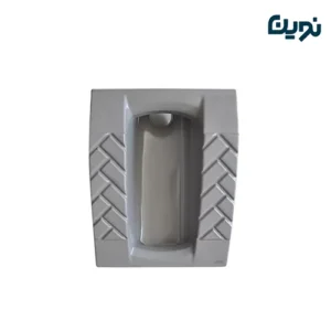توالت زمینی مروارید مدل کرون طوسی