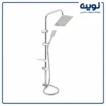 علم دوش دو کاره استیل